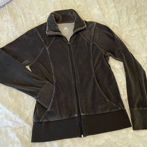 Adidas Velour Jacket 🖤